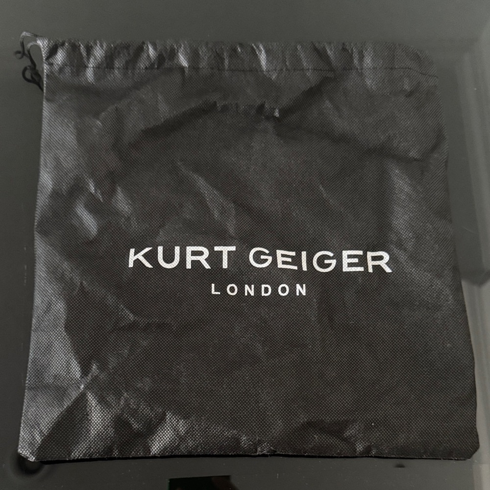 Kurt Geiger Black Accessory Bag 30x30cm